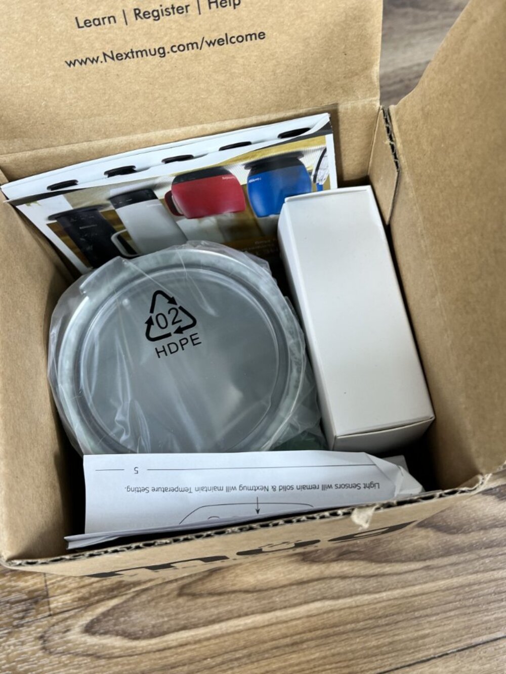 Nextmug by Nextboom Inc. Burgundy Temperature Controlled Smart Mug MMP-1122 New - Picture 7 of 8